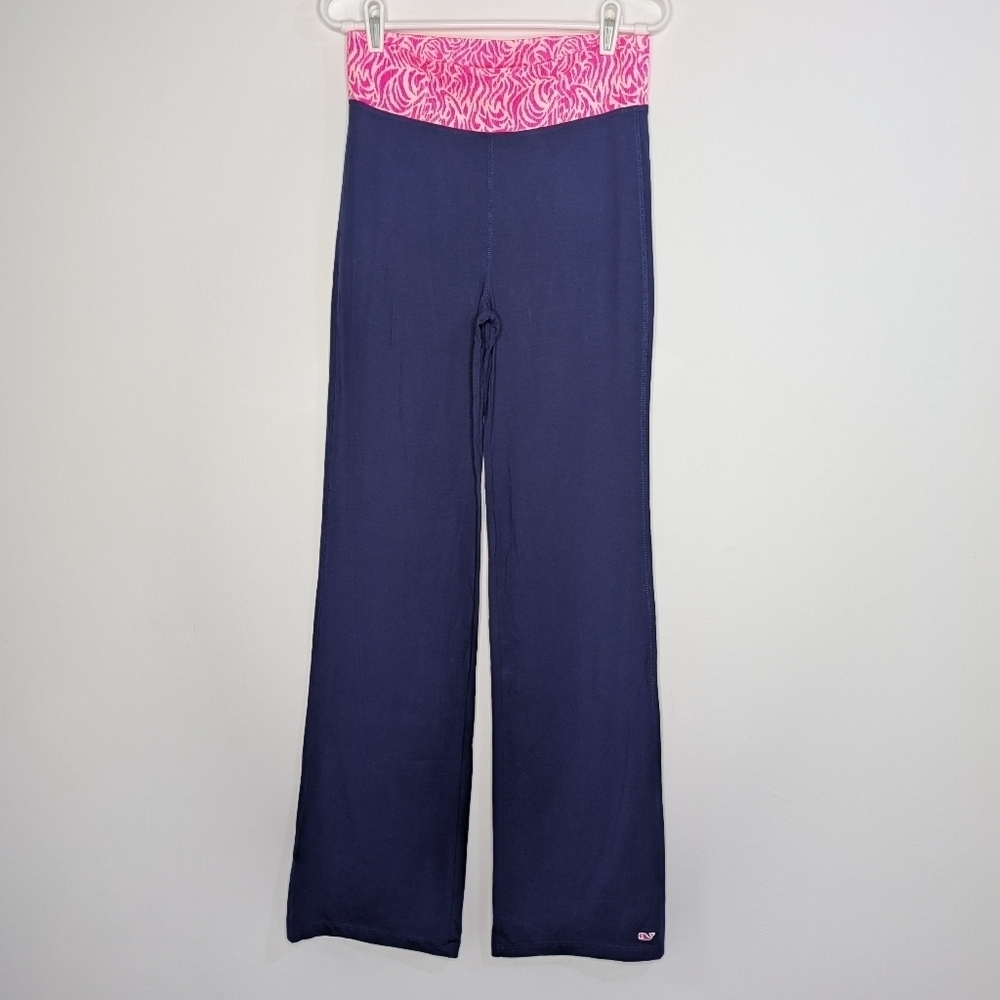 Vineyard Vines Blue Pink Cozy Lounge Pant XL
